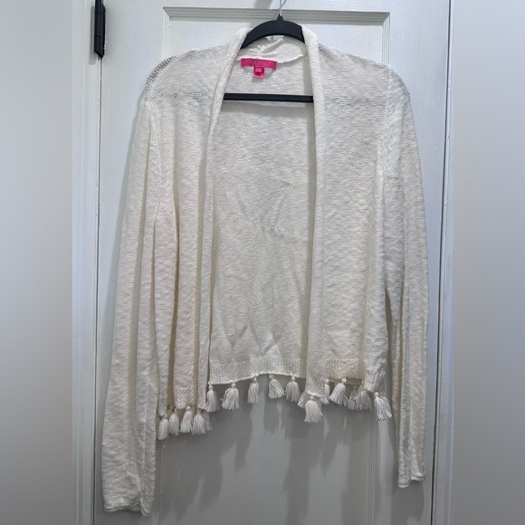 Lilly Pulitzer
Faretta Open-Front Cardigan
Resort white
XL - Picture 4 of 7